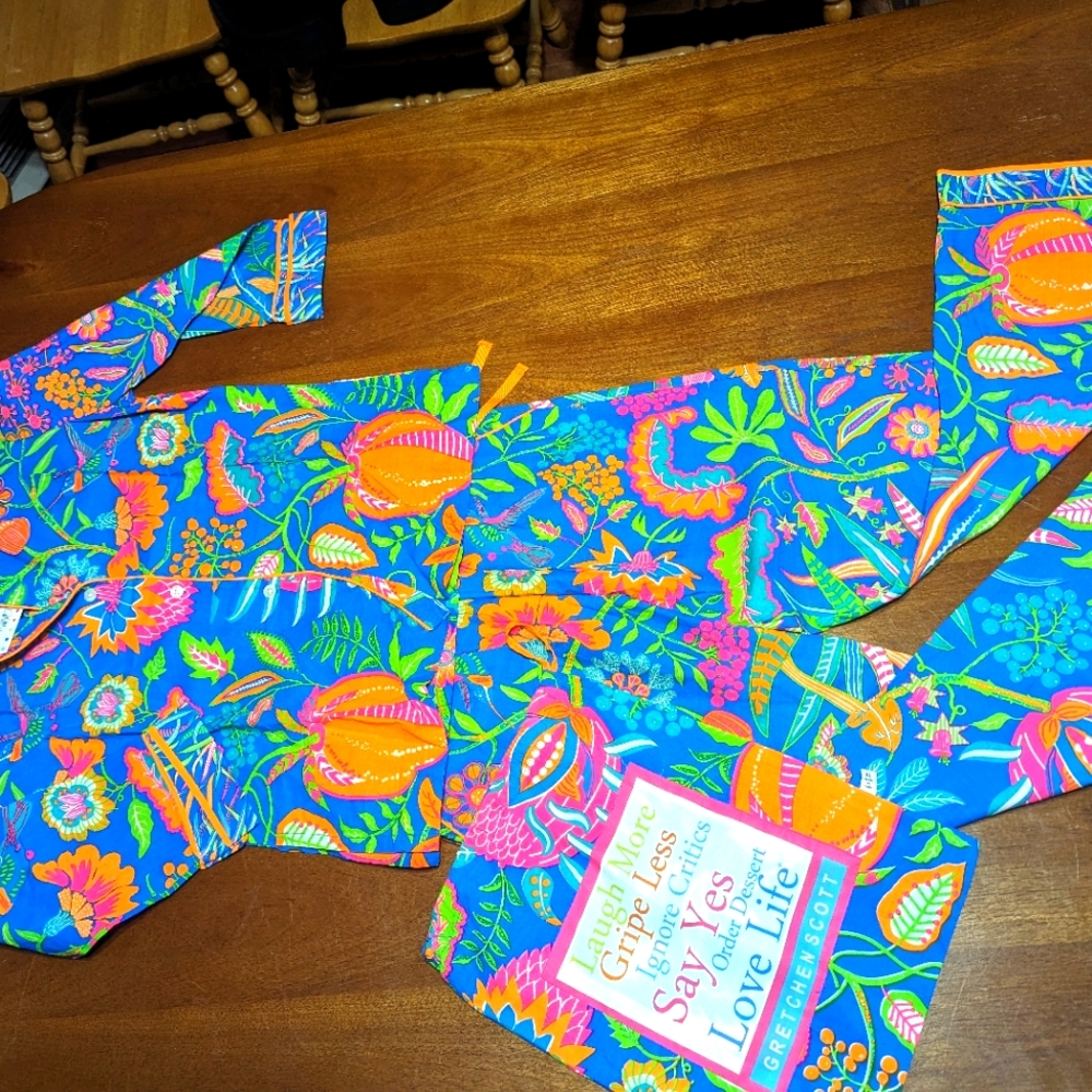 Gretchen Scott Beautiful vibrant Lounge wear